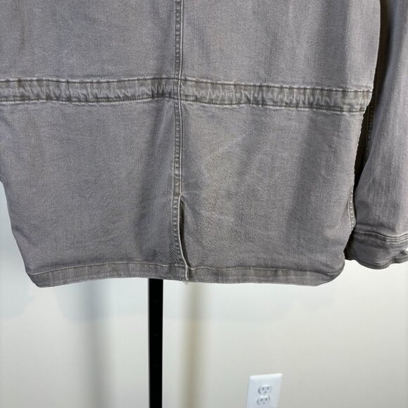 Judy Blue Cargo Utility Olive Jacket Won't Lose My Way Military - Picture 12 of 12